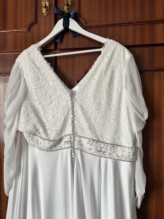 VESTIDO NOIVA - ATELIER BLANCO - Tamanho Grande