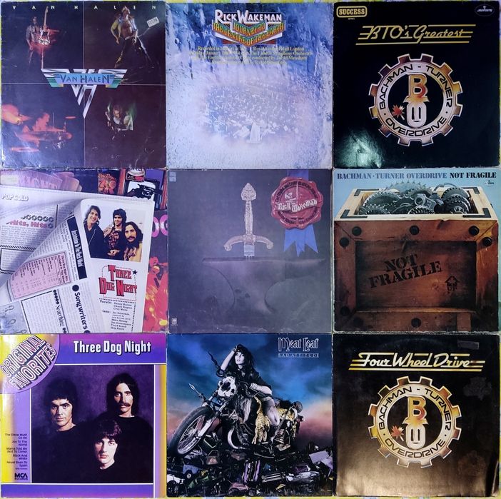 Rock,Prog Rock,Hard rock, Pop rock - Фірмові вінілові платівки