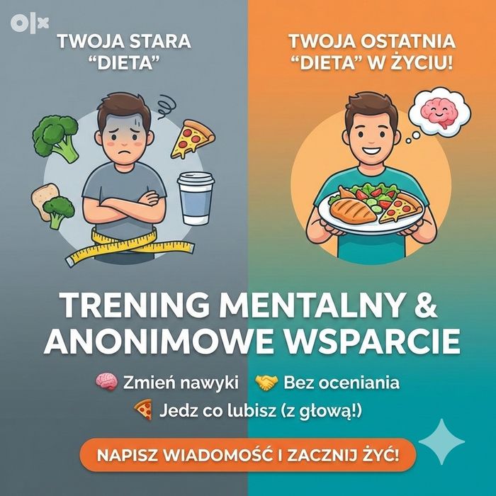 NOWY TY ! Dieta, konsultancje, treningi , anoniomowo
