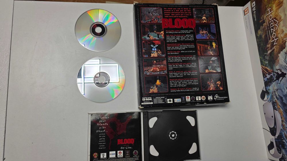 PC Blood 1997 premierowe wydanie big box