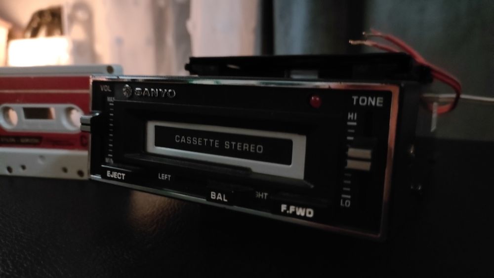 Vintage Car Cassette Player