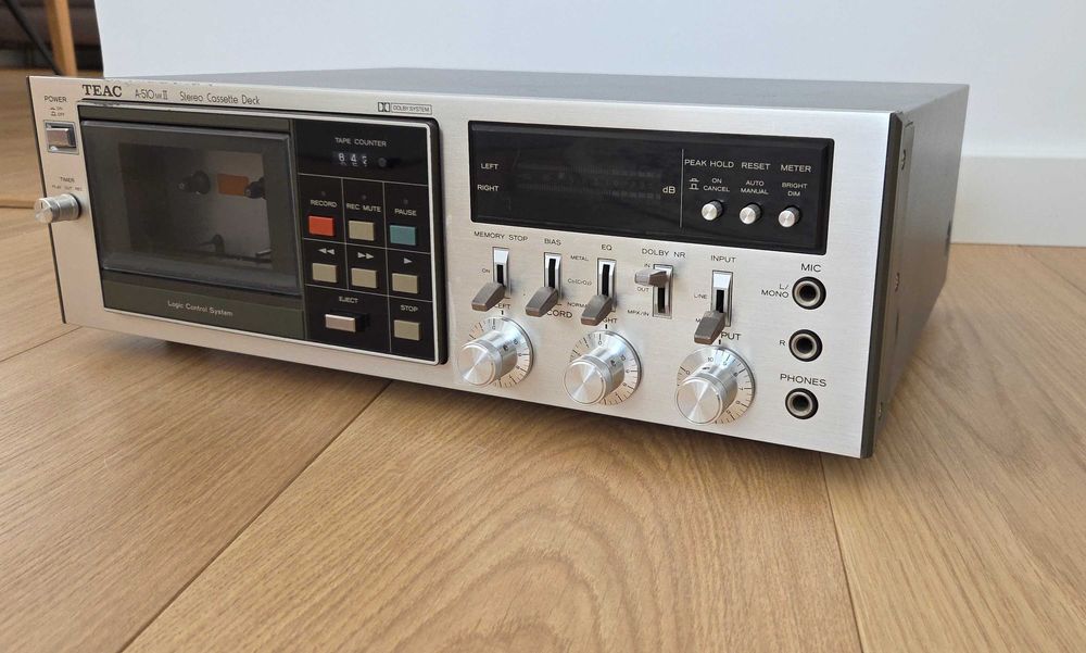 teac a-510 mkii magnetofon vintage