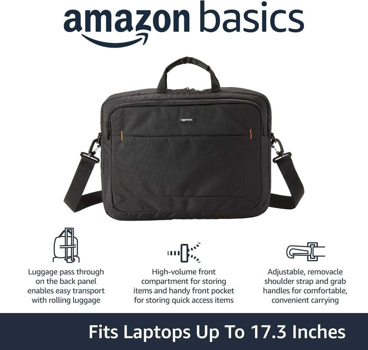 Сумка для ноутбука 17.3 " Amazon Basics Laptop Carrying Case