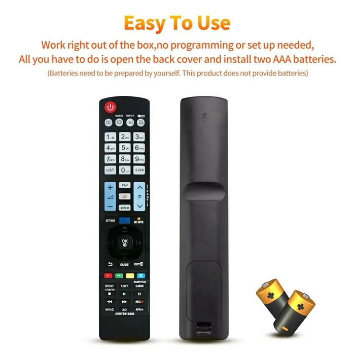 Universal Remote Control for Samsung, Sony, and LG TVs64284356216835125