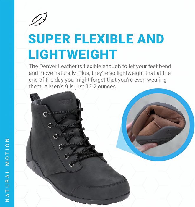 Нові Шкіряні черевики barefoot Denver Leather Xero Shoes барефут