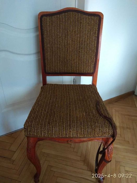 4 стула от гарнитура  Элеонора Румыния стол тумба сервант винтаж