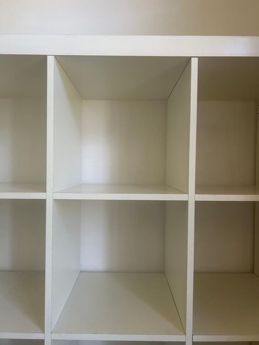 4 Estantes IKEA KALLAX 5x5 – Branca