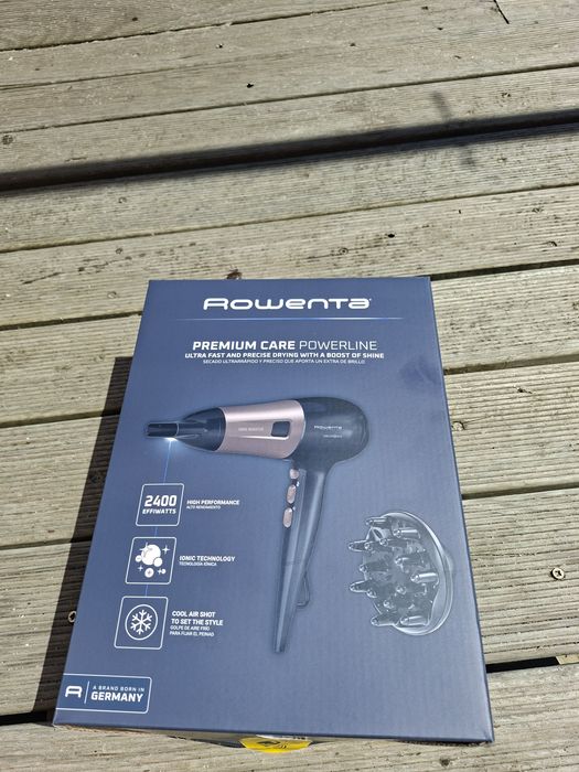 Secador de Cabelo Rowenta Premium Care Powerline 2400W – Novo
