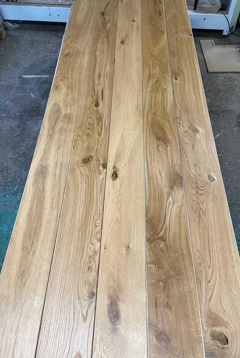 Deska warstwowa dębowa szerokość 170 dąb Country [na sklejce!]