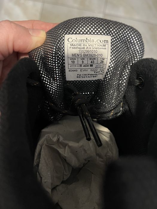 Чоловічі черевики  Columbia Woodburn