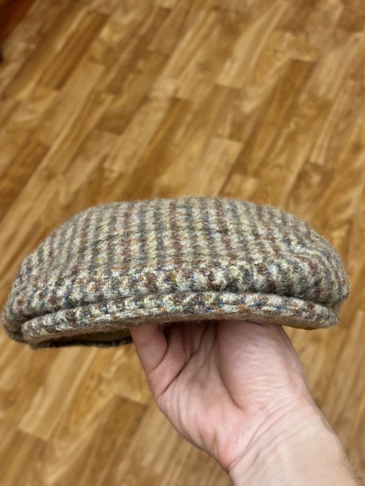 кепка  жиганка шерстяная  Dunn & Co Harris Tweed