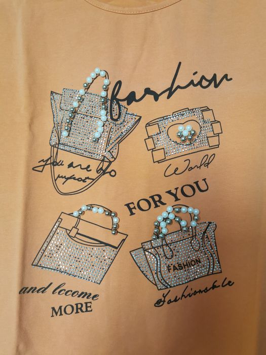 Bluzka pomarańczowa