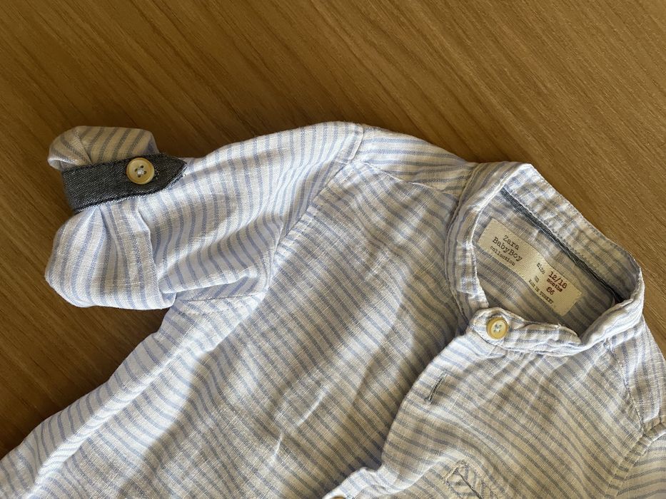 Camisa riscas ZARA