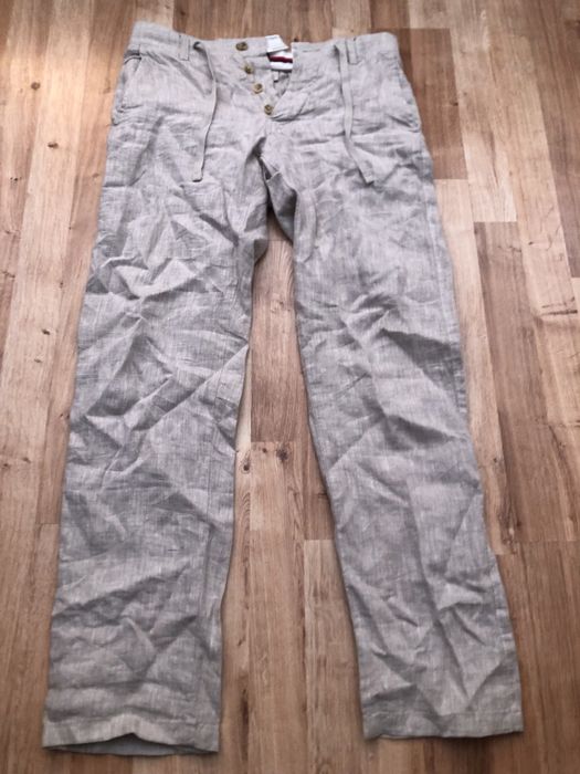 Spodnie lniane 100% nowe H&M