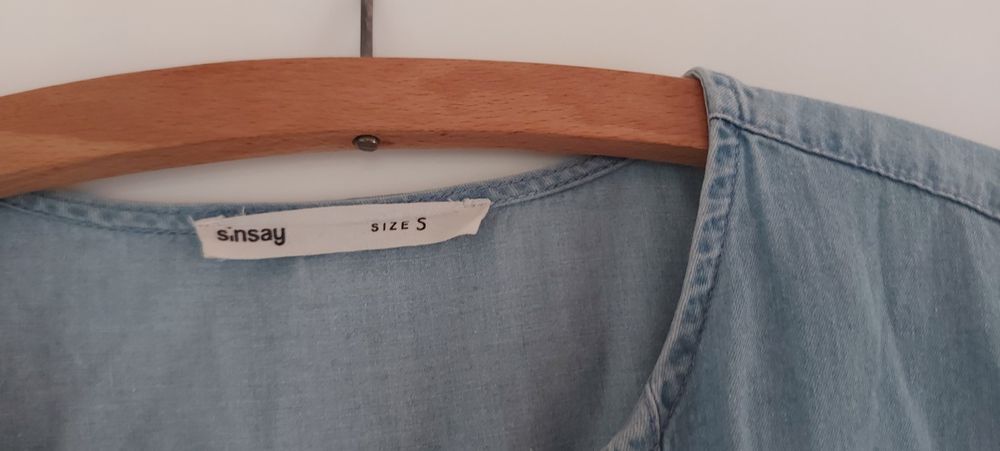 Sukienka jeansowa Sinsay r. S