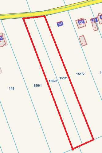 Bezpośrednio Działka budowlana Nowodwór k. Ryk - 0,4895 ha -4895m2
