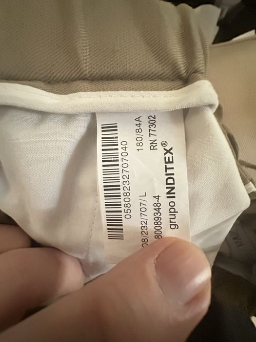 Штани 100% льон Zara L