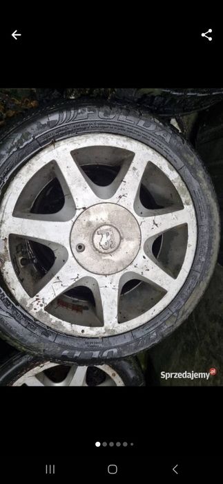 Alufelgi 15 4x108 Escort Sierra Cosworth RS ST STI 4 Dekielki Focus WX