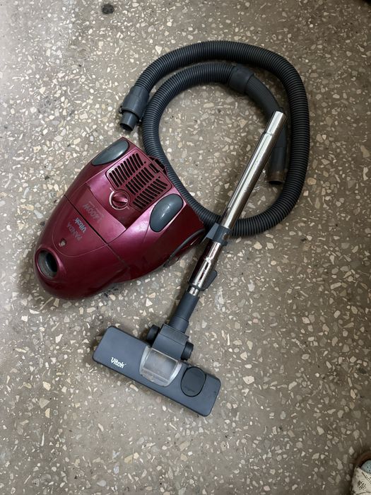 Пылесос в рабочем состоянии