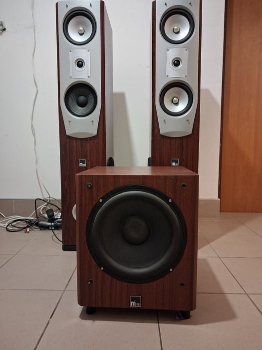 Amplituner Pioneer VSX-D514 + Kolumny + Subwoofer aktywny