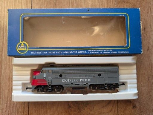 Model kolej lokomotywa Southern Pacific A.H.M.