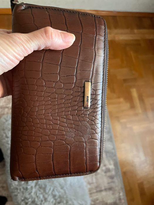 Кожаный женский кошелек Karya