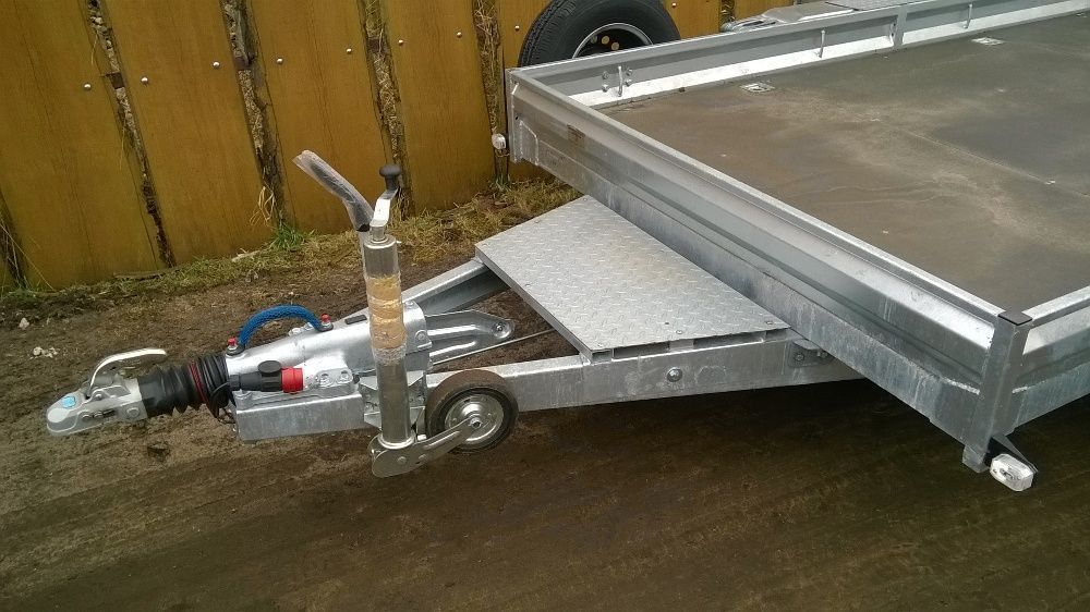 Przyczepa minikoparka 3500DMC BORO 3,5x1,8 raty dostawa cała Polska