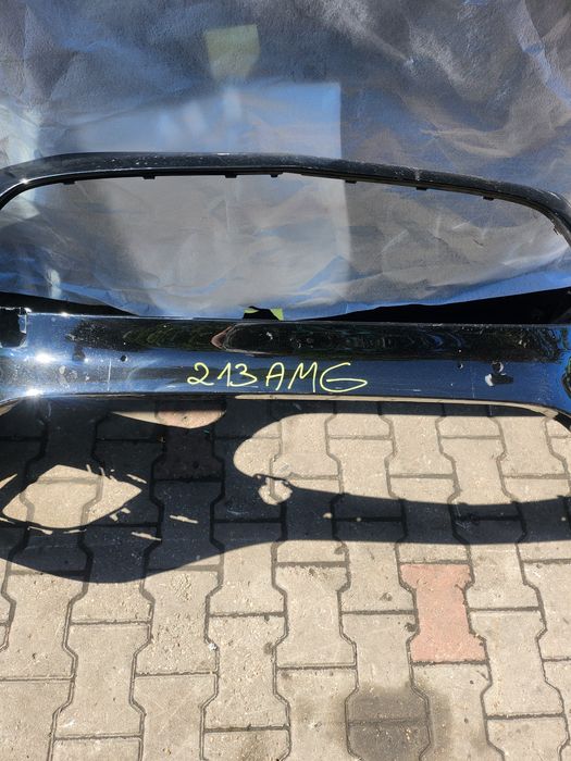 Zderzak poszycie Mercedes E213 AMG polift nie uszkodzone porysowane
