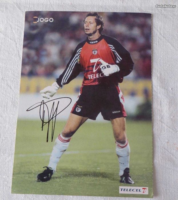 Coleção Plantel Benfica 1997/1998, autografada c/ poster e todos dados