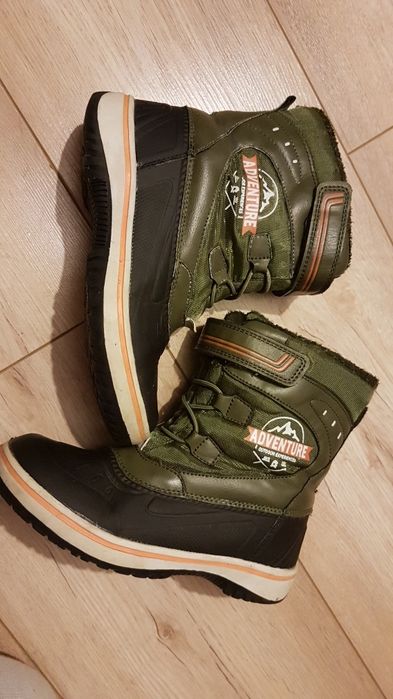 Śniegowce, buty zimowe chłopięce w rozm.30