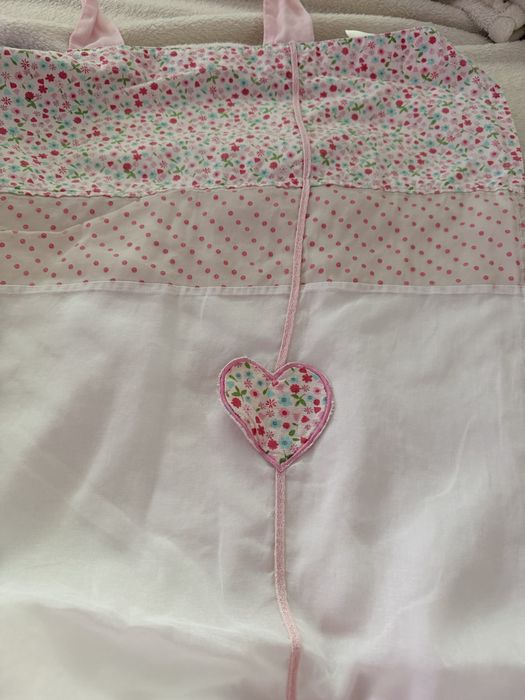 Cortinados para quarto de menina 3 unidades