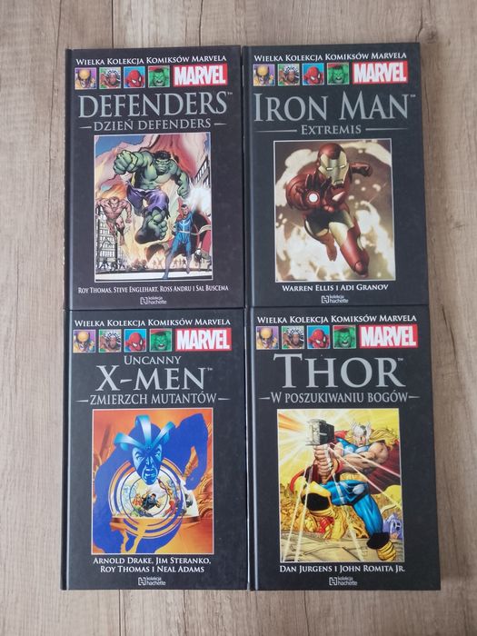 Zestaw komiksów Marvel w twardej oprawie