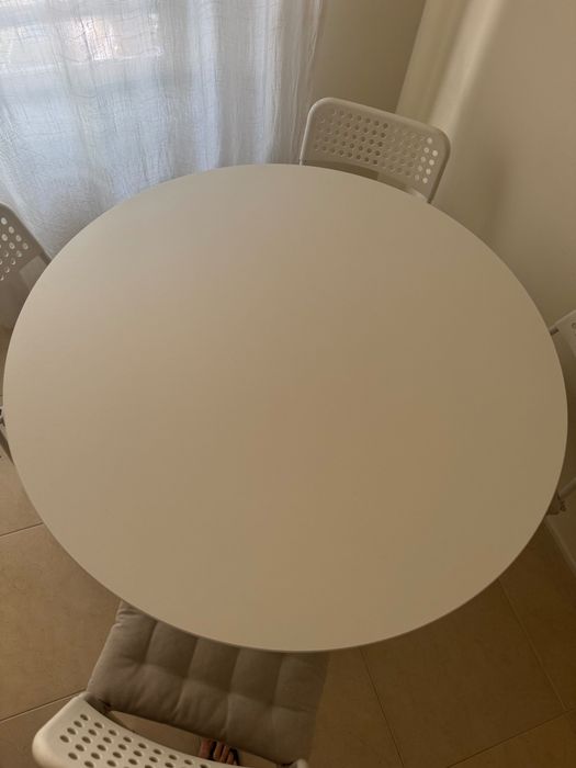 Mesa DOCKSTA branco Ikea