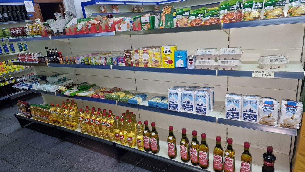 Prateleiras supermecado