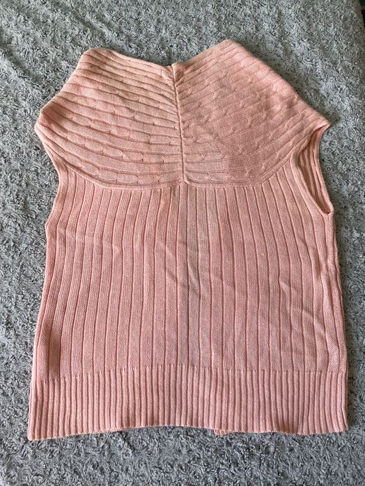 Colete rosa 45% algodão