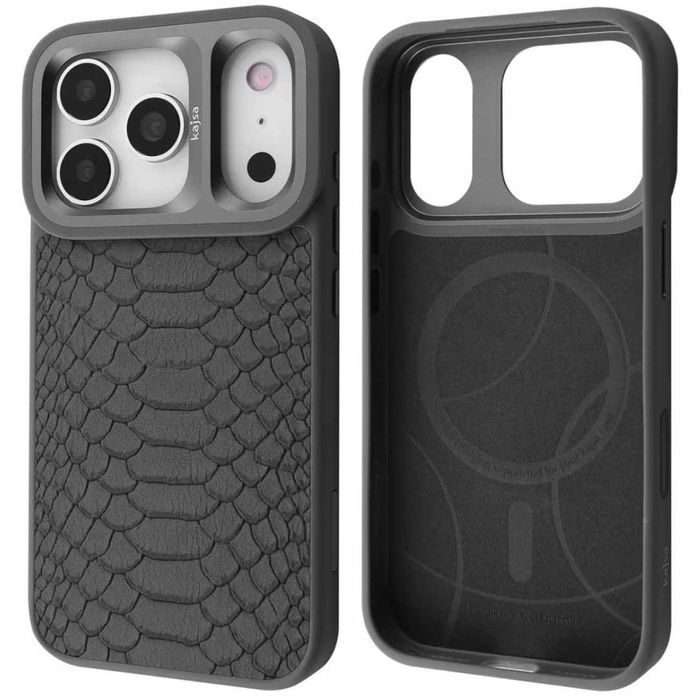 Оригінальні чохли Kajsa Snake Magnetic для iPhone 17 Pro, 17 Pro Max