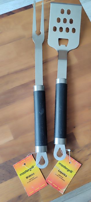 Akcesoria do grilla - Łopatka +: widelec Nowe