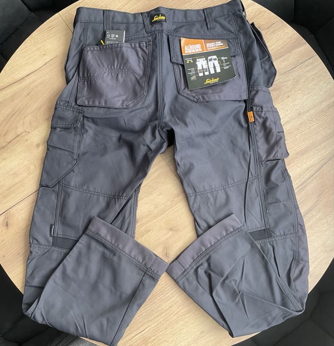 152 Spodnie snickers workwear 6201 szare Warszawa Bielany • OLX.pl