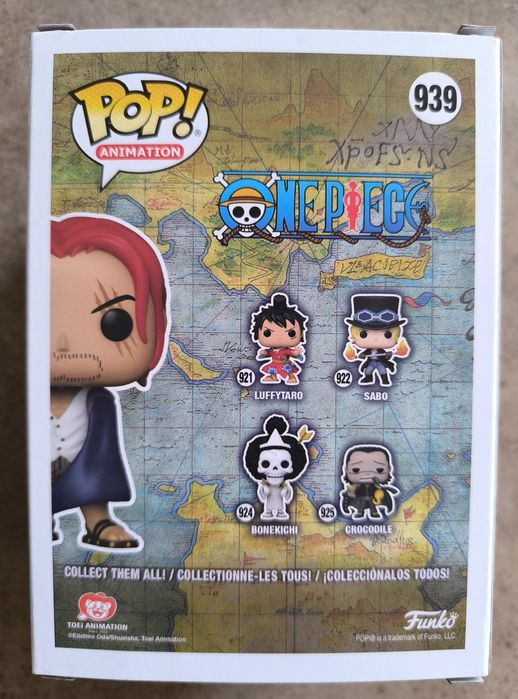 One Piece Shanks 939 Chase Funko Pop
