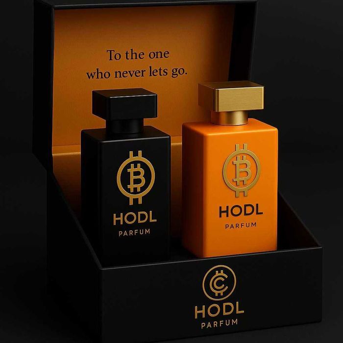 Perfume Bitcoin HODL – edição exclusiva para ele e ela