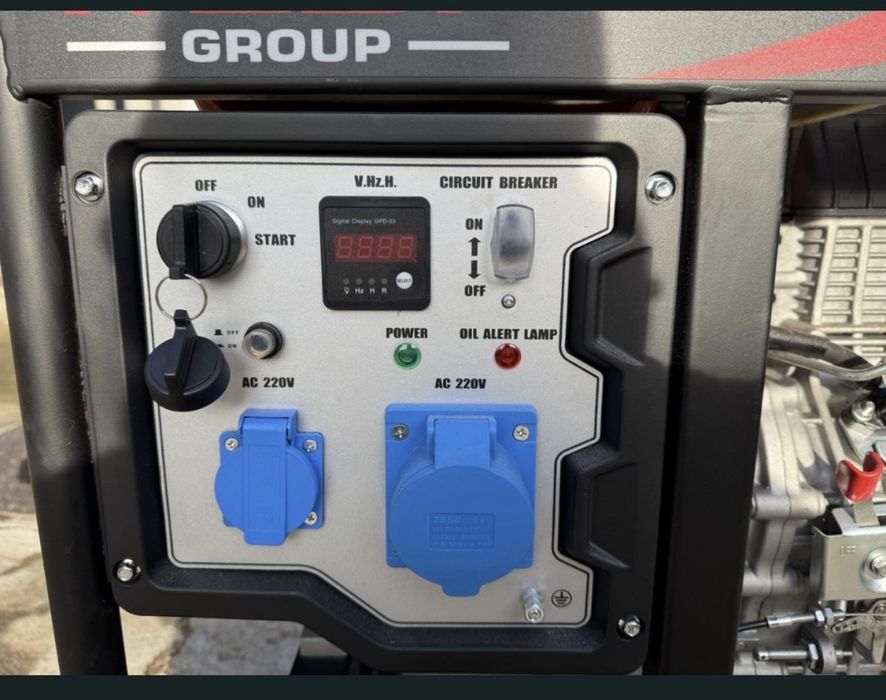 Дизельный генератор Mast Group YH7000AE (4.5/5 кВт, 1ф)