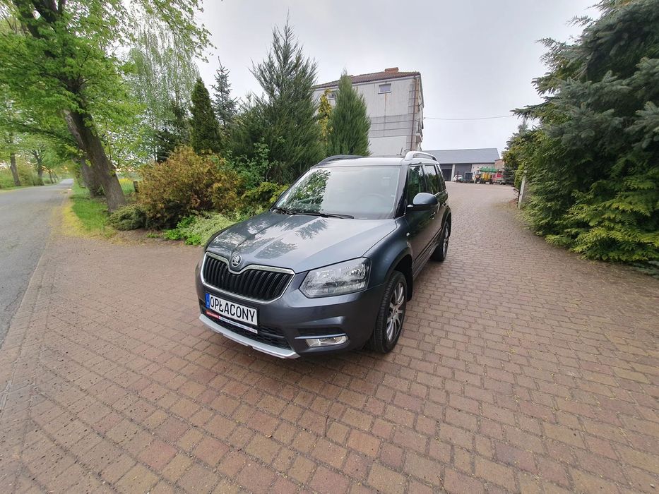 Skoda Yeti 1.4 BENZYNA OPŁACONY Bezwypadkowy serwisowany skrzynia DSG