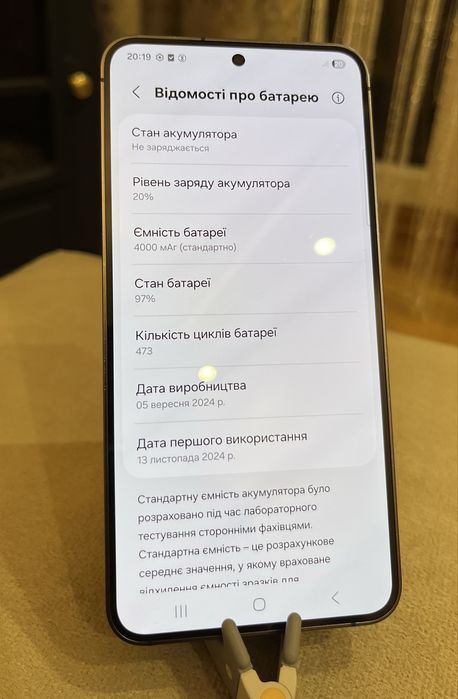 Samsung Galaxy S24 DUOS 128Gb акум 97% дві SIM картки