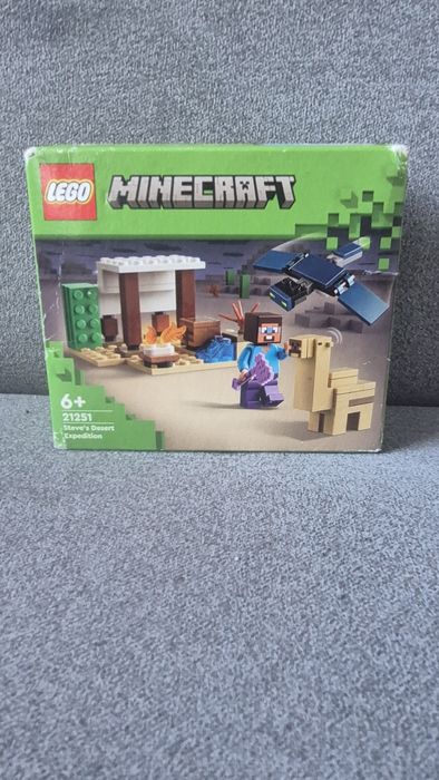 LEGO Minecraft 21251 Pustynna wyprawa Steve’a