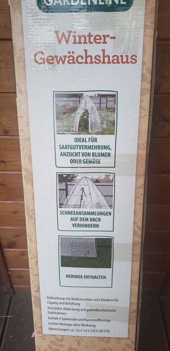 Szklarnia zimowa dla roślin