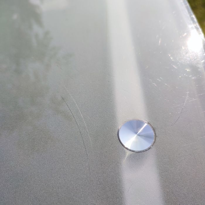 Скляний письмовий стіл