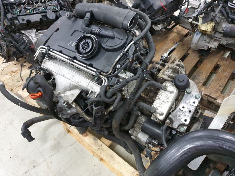 Motor Volkswagen 2.0 TDI 2007 de 140cv, ref BKP