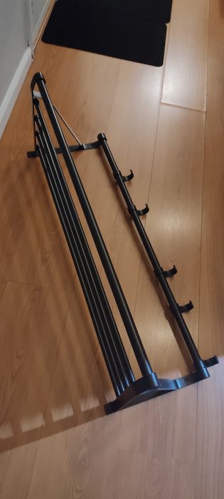 IKEA Portis Suporte Parede Bengaleiro Casacos e Malas