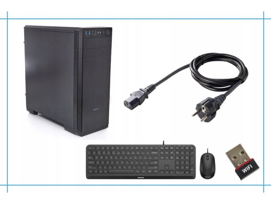 komputer stacjonarny baseoffice v3 i5 16gb ddr3 512ssd win10 pro