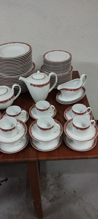 Serviço jantar vista alegre 122 peças